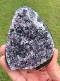 Image 2 of Amethyst Base Cut Polished Edge #1414