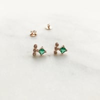 Image 1 of Odette Emerald Earring