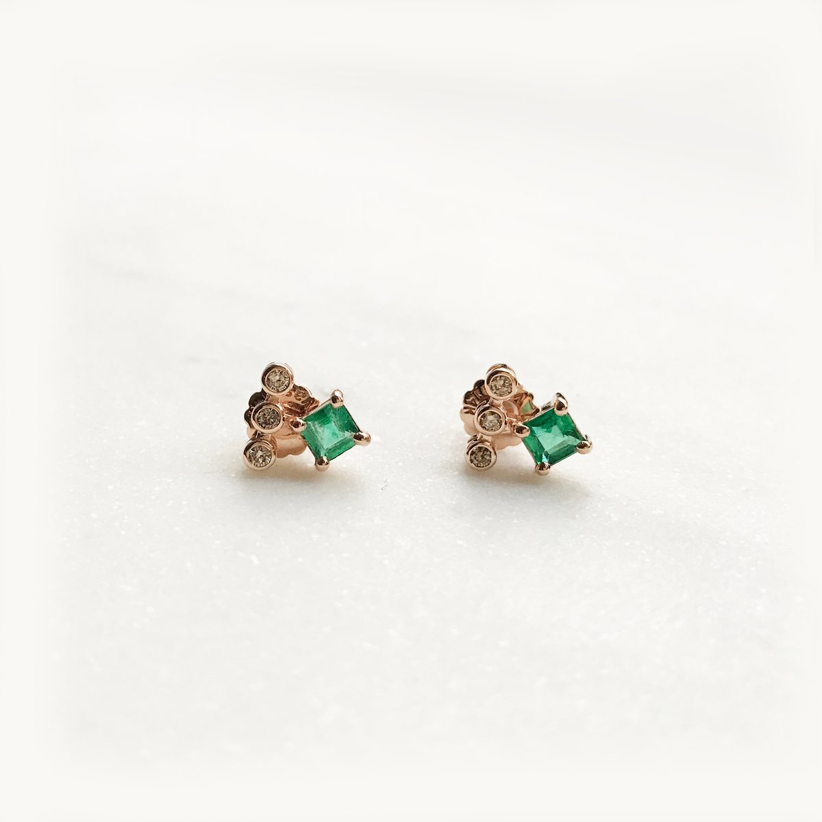 Image of Odette Emerald Earring