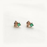 Image 3 of Odette Emerald Earring