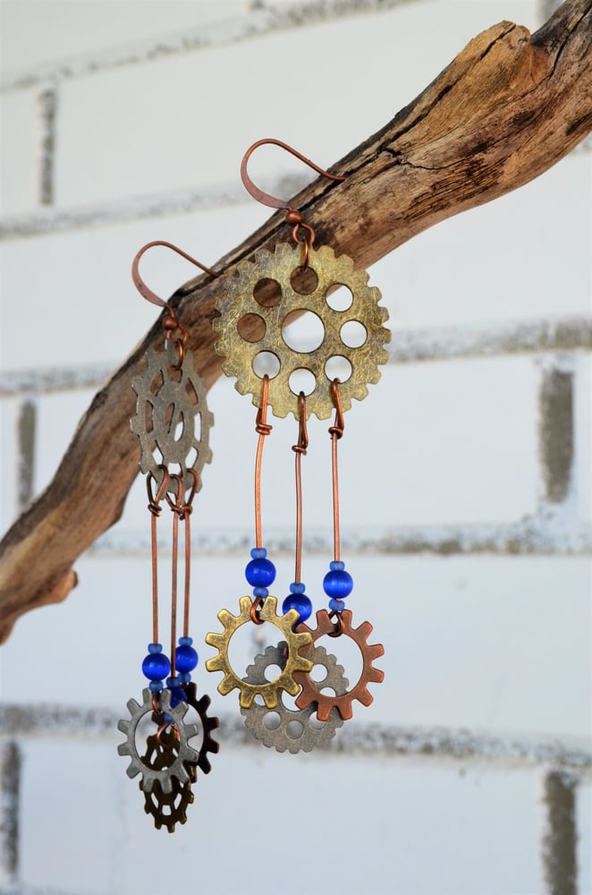 Image of "Steampunk Dreams" Earrings