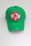 Red Sox Kelly Green Distressed Dad Hat