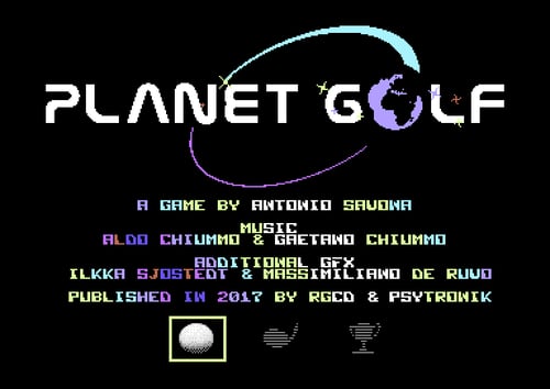 Image of Planet Golf (Commodore 64)