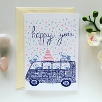 Greeting Card *Happy you*