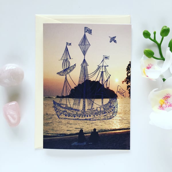 Image of Greeting Card *Boat*