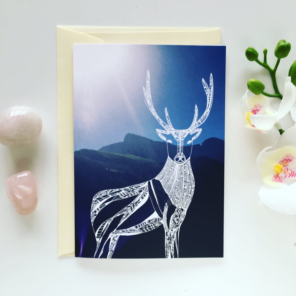 Image of Greeting card *Deer*