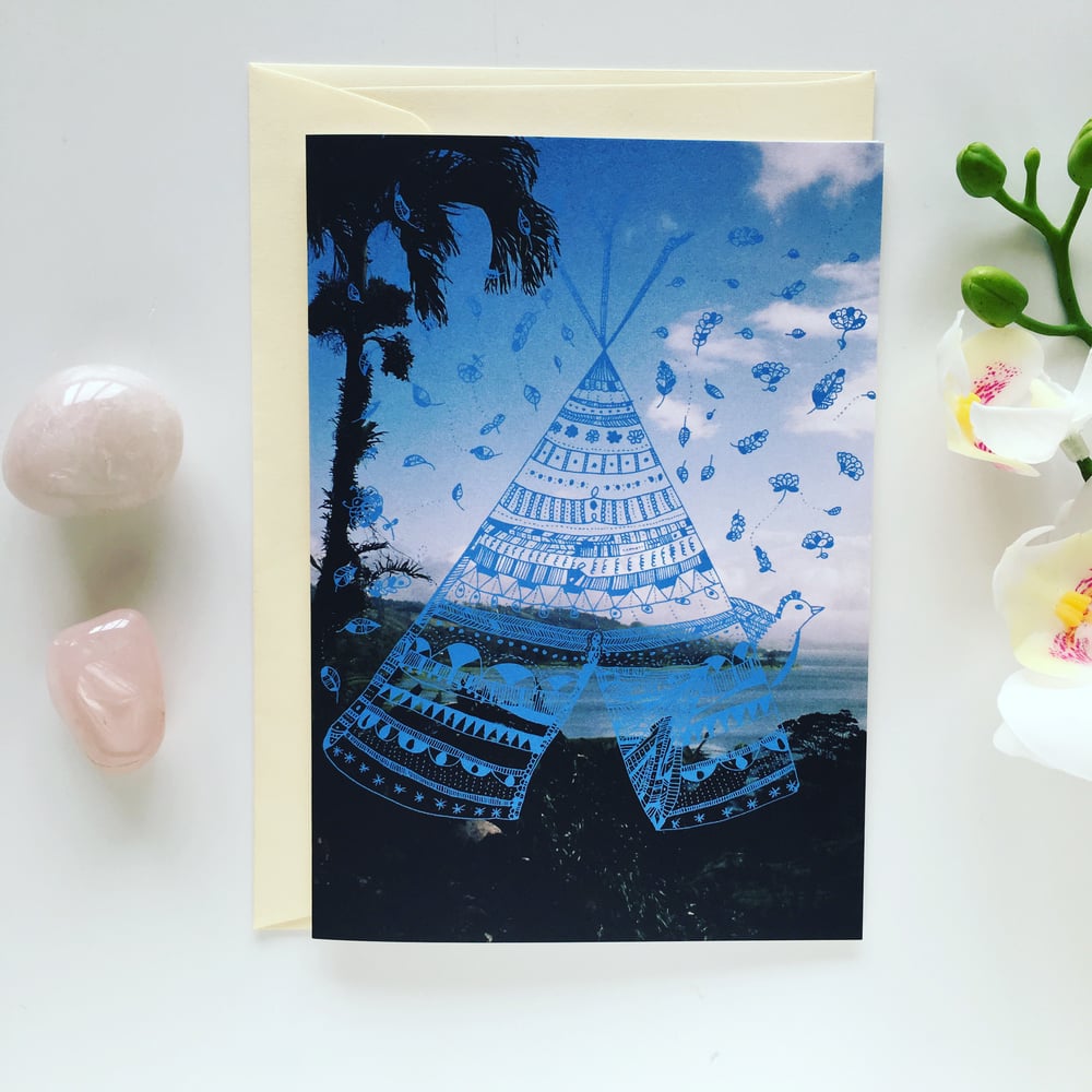Image of Greeting Card *Tipi*