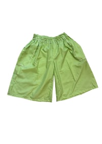Image 1 of VICHY GREEN MAXI SHORTS