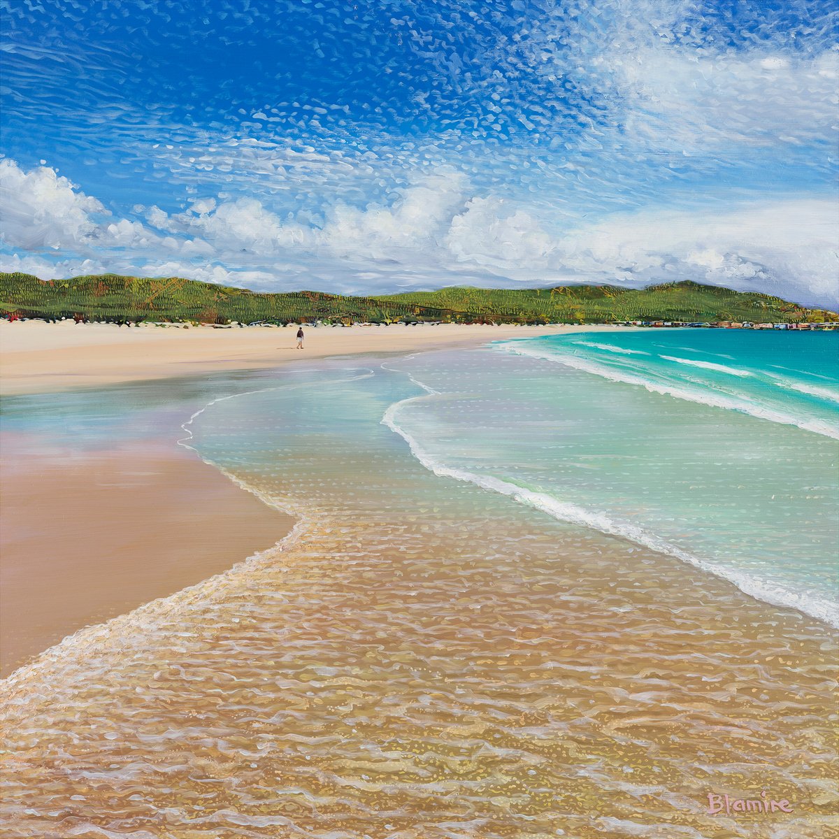 Hopeblamirestudio — Feall bay, Coll giclée print