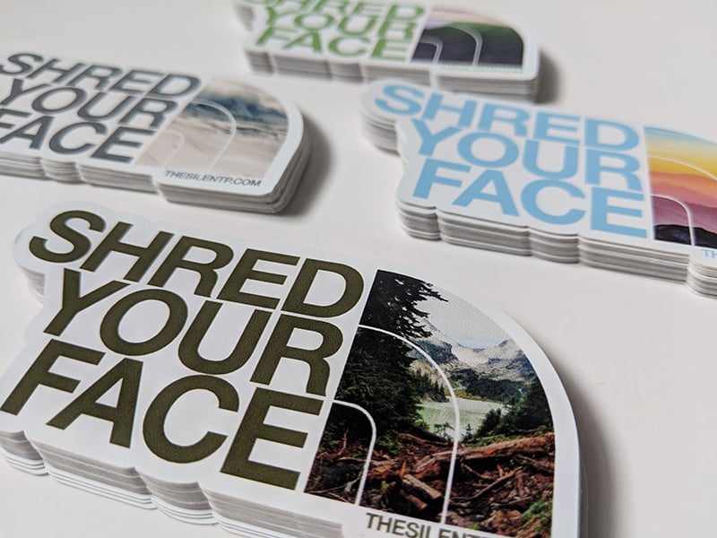 Shred Your Face (all 4)