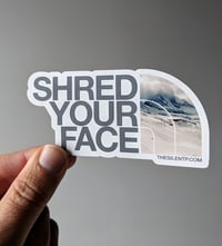 Image 1 of Shred Your Face (grey)