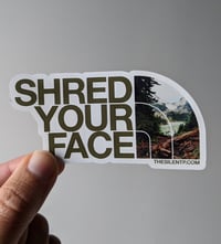 Image 1 of Shred Your Face (brown)