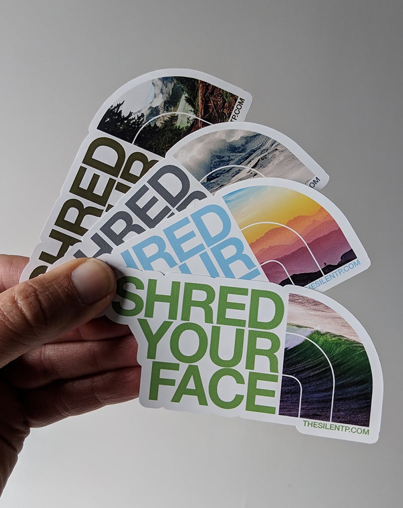 Shred Your Face (green)