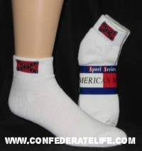 Image of Confederate, Rebel Flag Socks 3-PACK