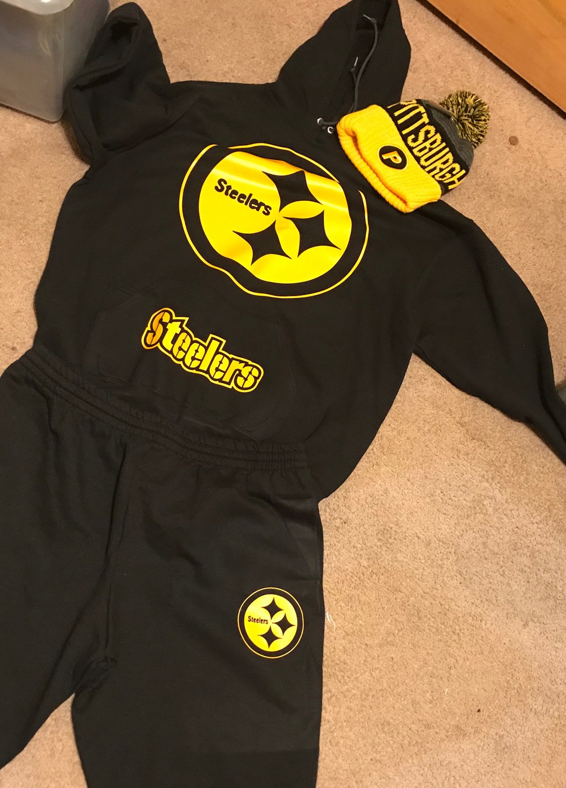 pittsburgh steelers jogging outfit