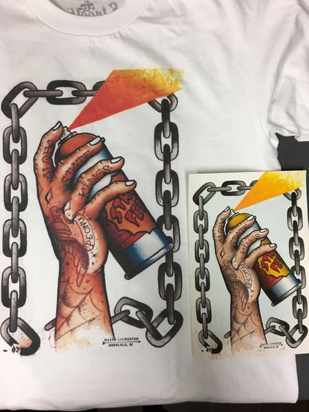 Image of Streetfelt Hawaii ‘The Can’ Tee and print