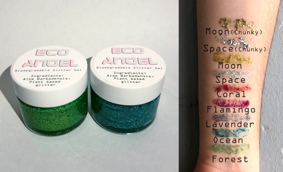 Image of Bio Glitter Gel - Ocean  OR Forest 10ml