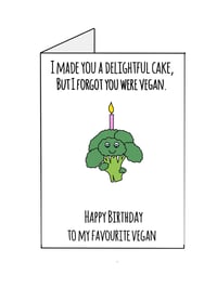 Vegan Birthday
