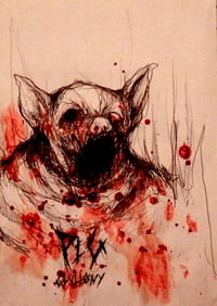 Gluttony (ink and my blood)