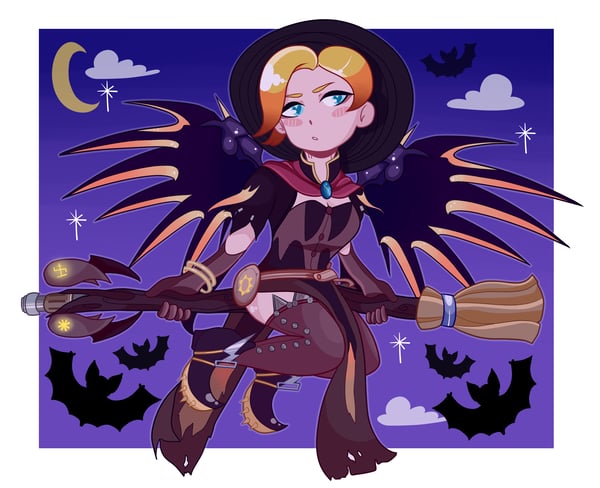 Image of Witch Mercy Print