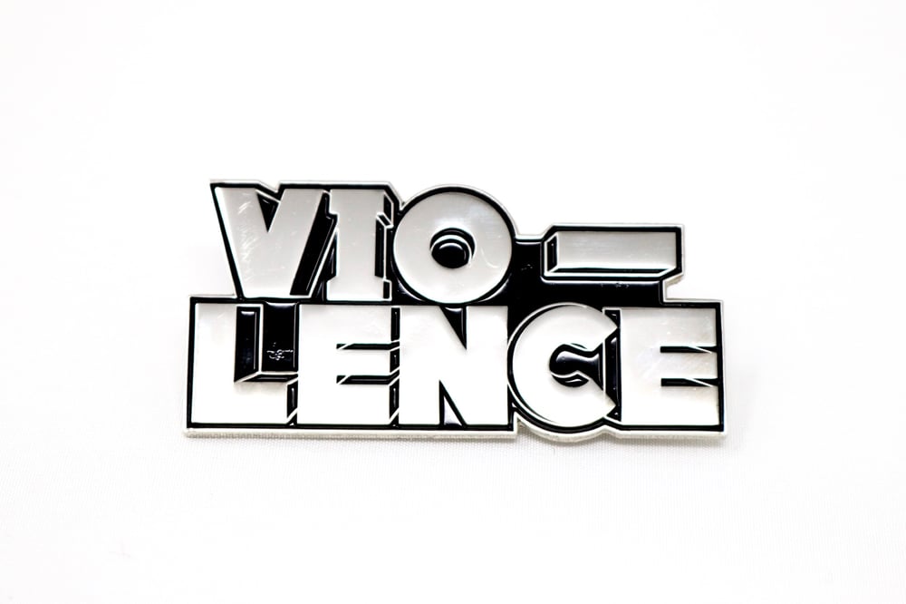 Vio-Lence Logo Enamel Pin