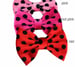 Image of ROCK BOTTOM BLOWOUT SALE  5 Inch Polka Dot Velvet Clips