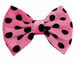 Image of ROCK BOTTOM BLOWOUT SALE  5 Inch Polka Dot Velvet Clips