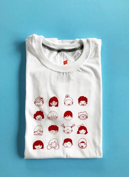 Image of HAPPY FACES T-SHIRT