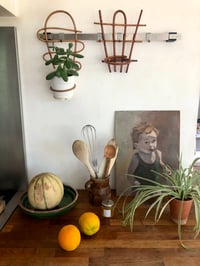 Image 1 of Porte plante rotin