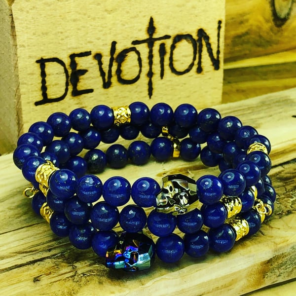 Image of Bracelet Lapis Lazuli.