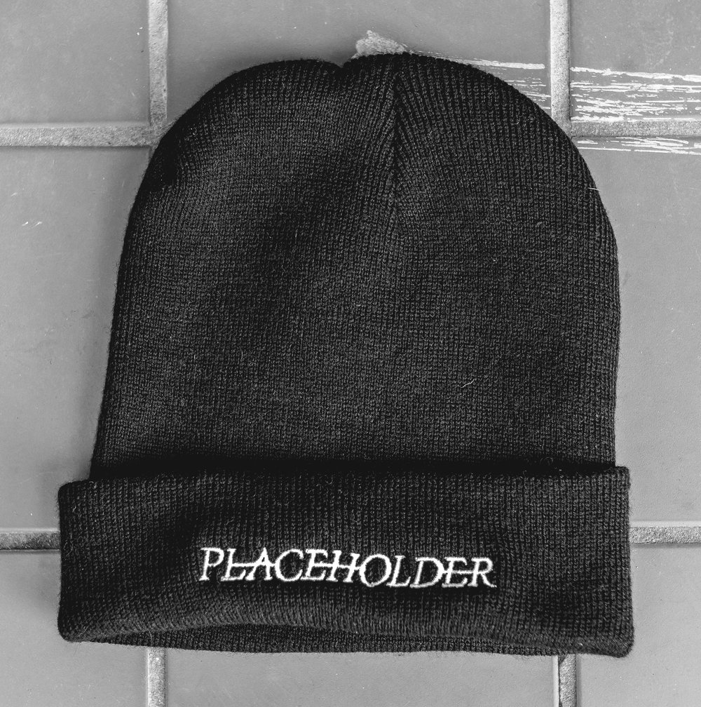 Image of Black Logo Beanie