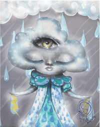 Image 1 of ARTBITS™ MINI PRINTS 'Clara Cloud'