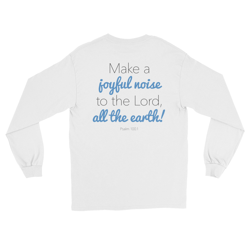 Image of Songs of Zion Psalm 100.1 Long-Sleeve Tee