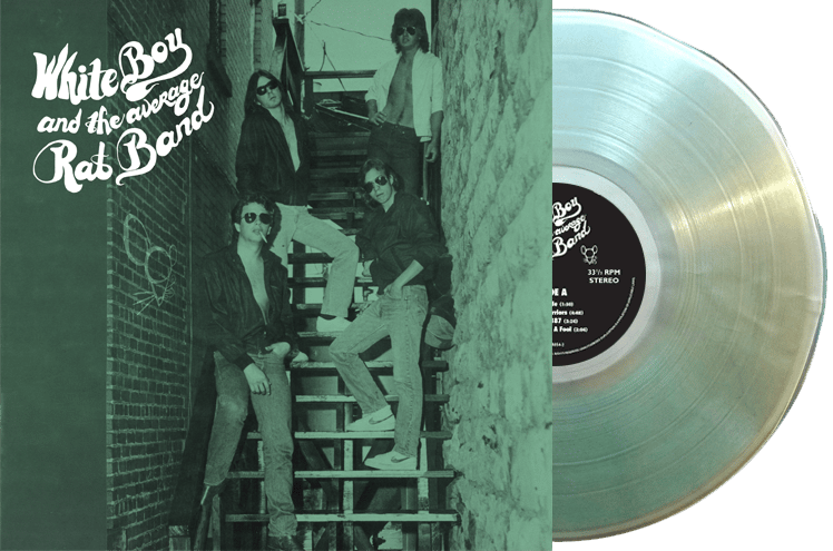 Image of Coke Clear Vinyl - White Boy and the Average Rat Band