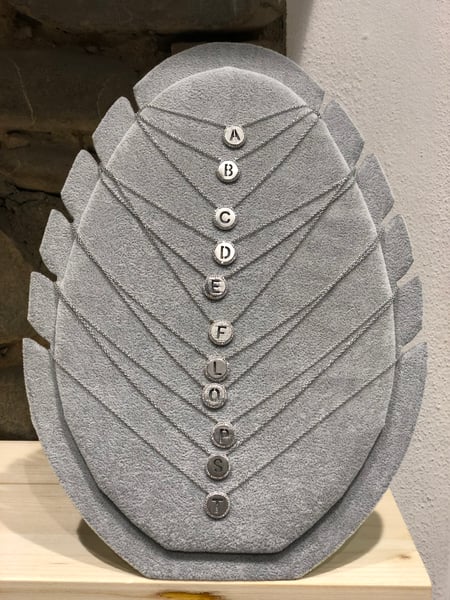 Image of GM Initial necklace