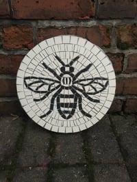 Image 1 of WORKER BEE STEPPING STONE MOSAIC 