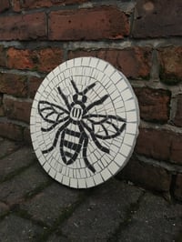 Image 3 of WORKER BEE STEPPING STONE MOSAIC 