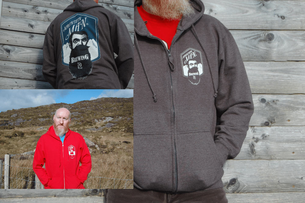 Image of Mountain Man Zipped Hoody