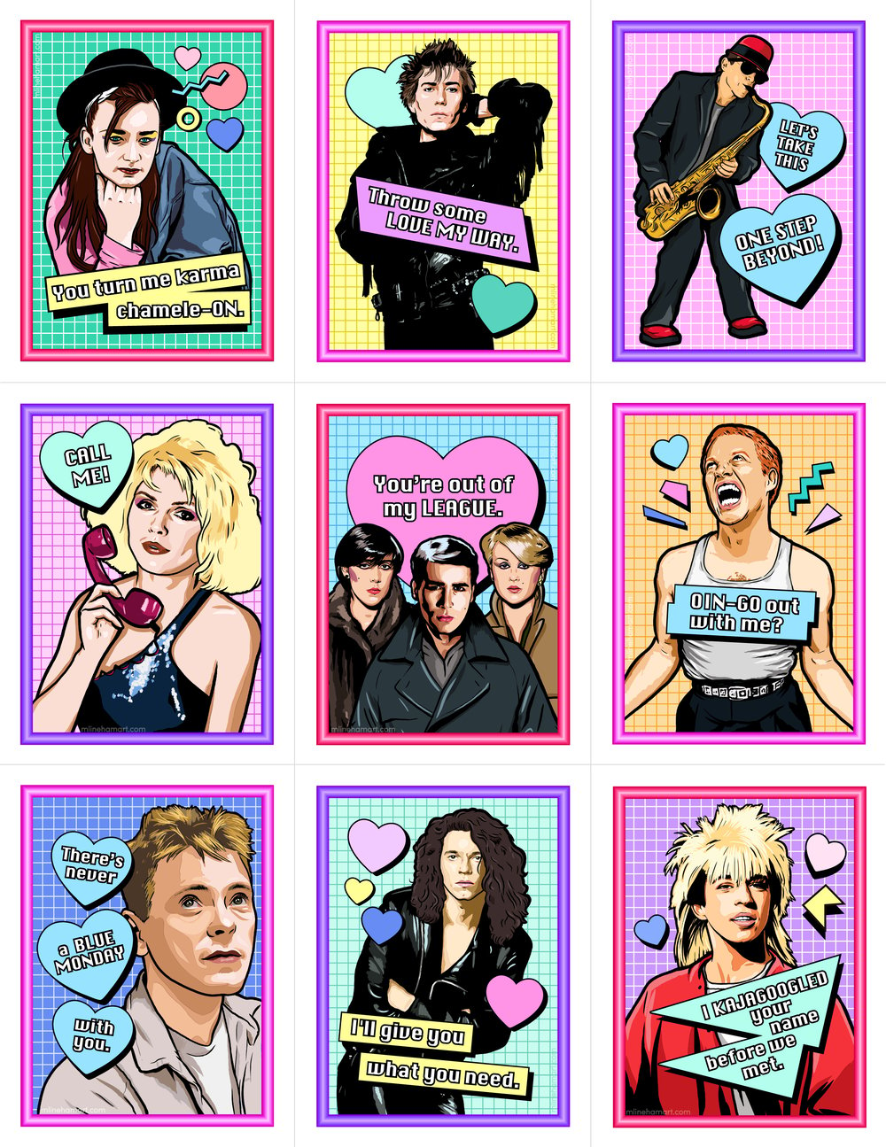 New Wave Valentine's Day Card Pack (2018)