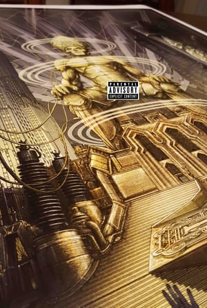 Image of GHOST CEREMONY AND DEVOTION 'METROPHALLITAN' (UNCENSORED) ARTPRINT ltd. to 50