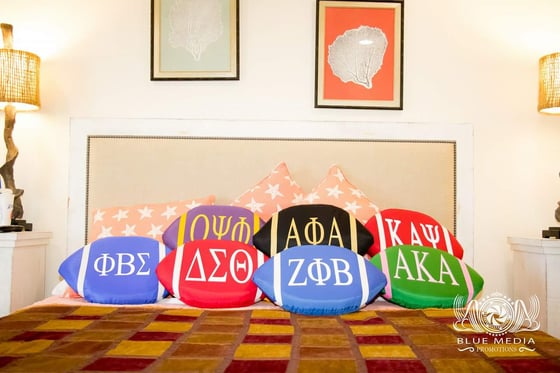 Image of Fraternity and sorority seat cushions