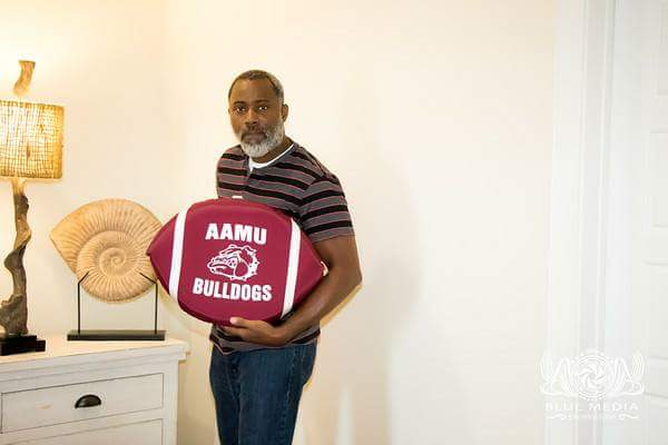 Image of Alabama A&M University cushion