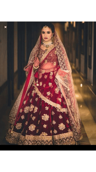 Image of Bridal Lehenga Outfit