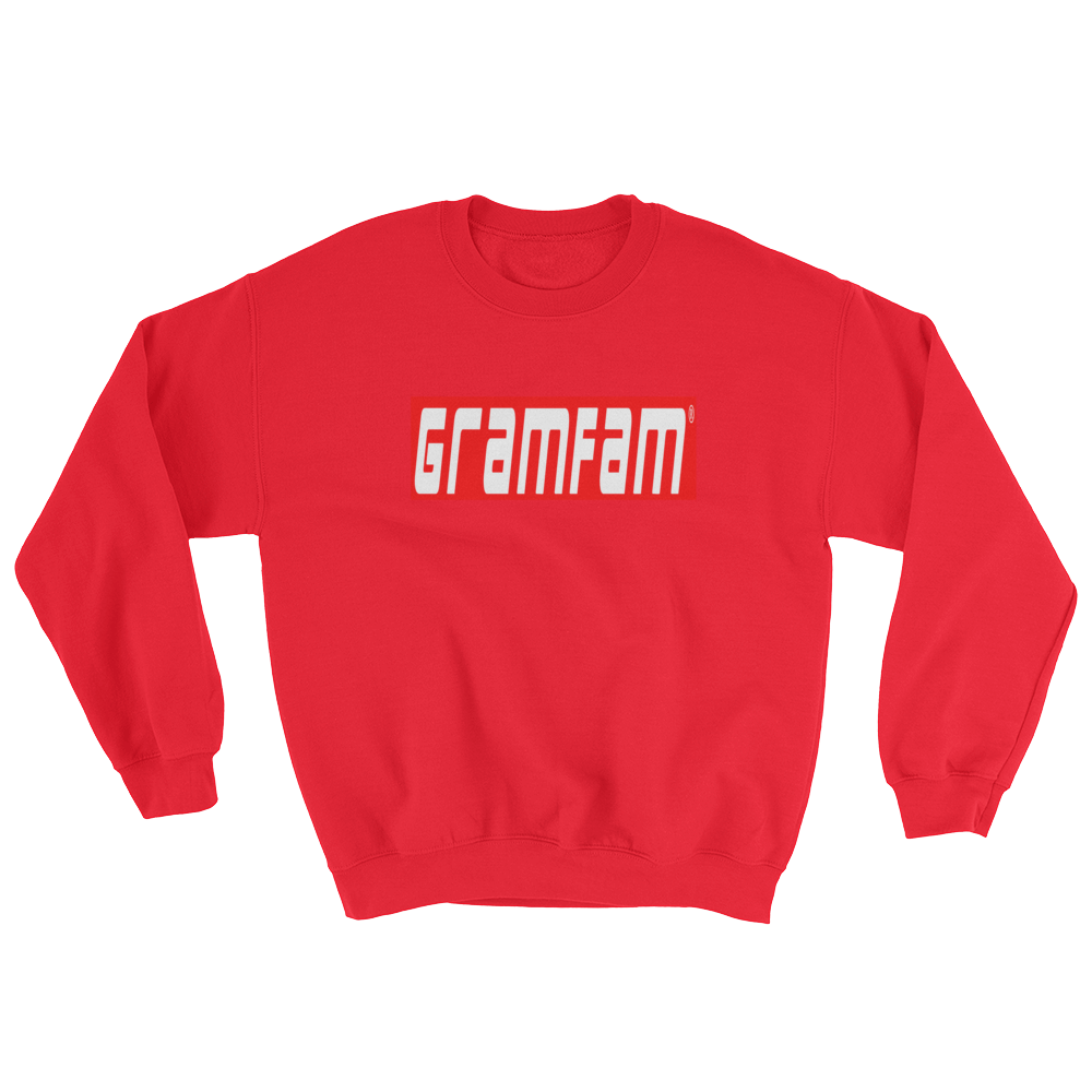 Image of Red- Code Red #GramFam® Official Crewneck