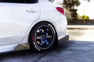 Image of Subaru WRX/STI Carbon Fiber Side Splitter Extensions