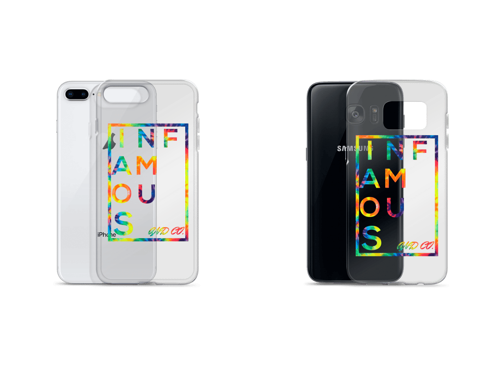 Image of MOBIL COVER - TIE DYE STAGGED