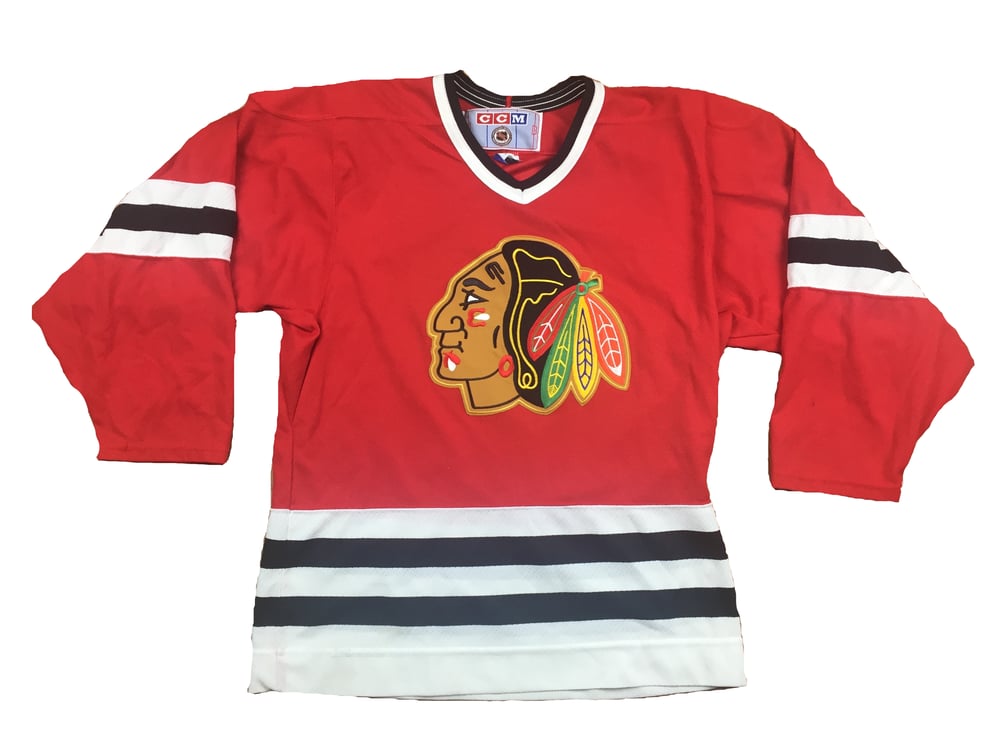 Image of CCM Chicago Blackhawks Hockey Jersey