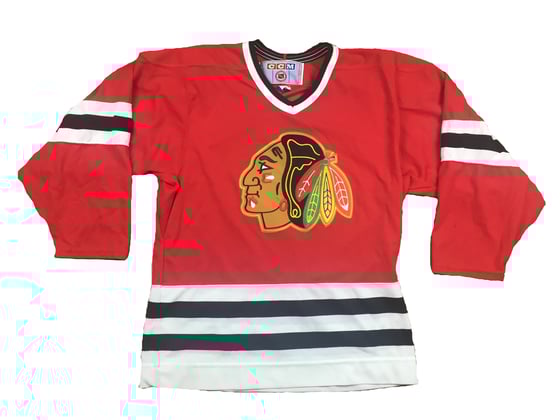 Image of CCM Chicago Blackhawks Hockey Jersey