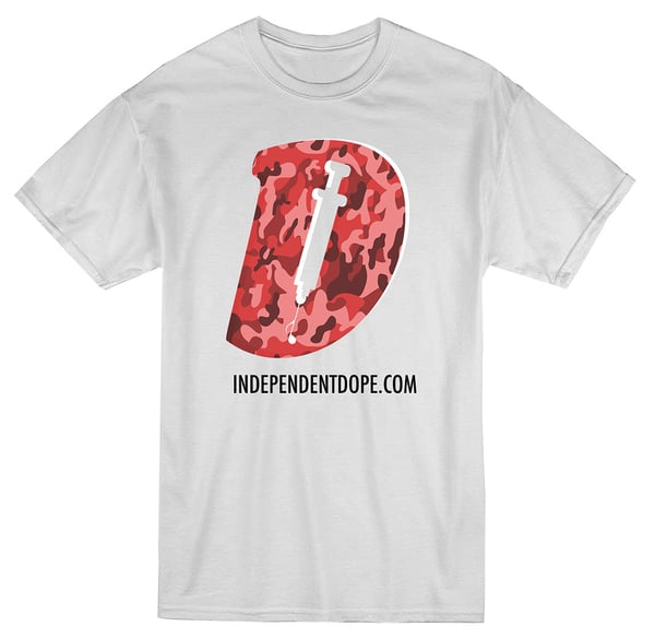 Image of The Dope Tee, Red Camo