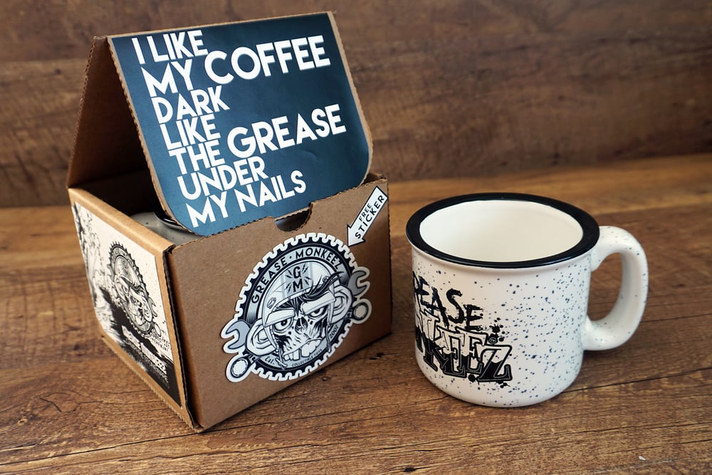 Image of Grease Monkeez Campfire Coffee Mug
